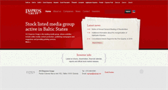 Desktop Screenshot of egrupp.ee